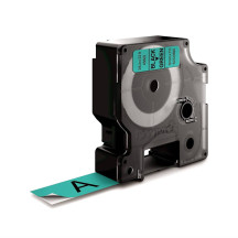 Taśma DYMO 45809 S0720890 D1 19mmx7m zielony/czarny nadruk