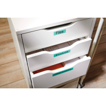 Taśma DYMO 45809 S0720890 D1 19mmx7m zielony/czarny nadruk