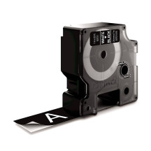 Taśma DYMO 53721 S0721010 D1 24mmx7m czarna/biały nadruk