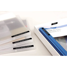 Taśma DYMO 53721 S0721010 D1 24mmx7m czarna/biały nadruk