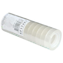 Taśma Q-CONNECT biurowa 12mmx20m transparentna 12szt.