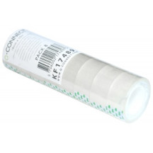 Taśma Q-CONNECT biurowa 18mmx10m transparentna 8szt.