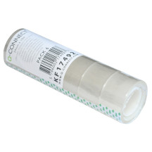Taśma Q-CONNECT biurowa 24mmx10m transparentna 6szt.