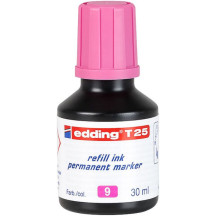 Tusz do markerów permanentnych EDDING T25 różowy 30ml