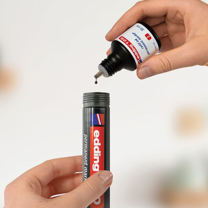 Tusz do markerów permanentnych EDDING T25 różowy 30ml