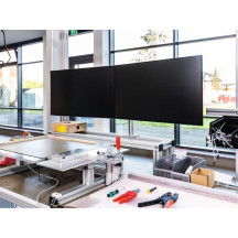 Uchwyt na 2 monitory DURABLE Pro 508523