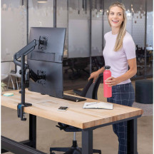 Uchwyt na 2 monitory FELLOWES Platinum Series pionowy 8043401