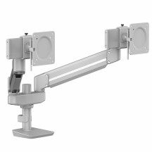 Uchwyt na 2 monitory kompaktowy FELLOWES TALLO srebrny
