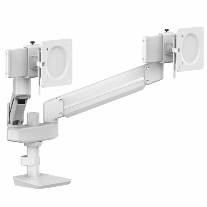 Uchwyt na 2 monitory kompaktowy TALLO FELLOWES biały 8614801