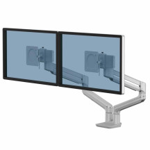 Uchwyt na 2 monitory TALLO FELLOWES srebrny 8613101