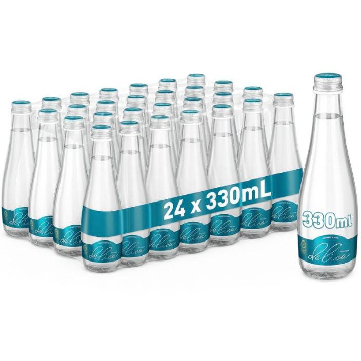 Woda gazowana KROPLA BESKIDU Delice 0,33l 24szt. (2)