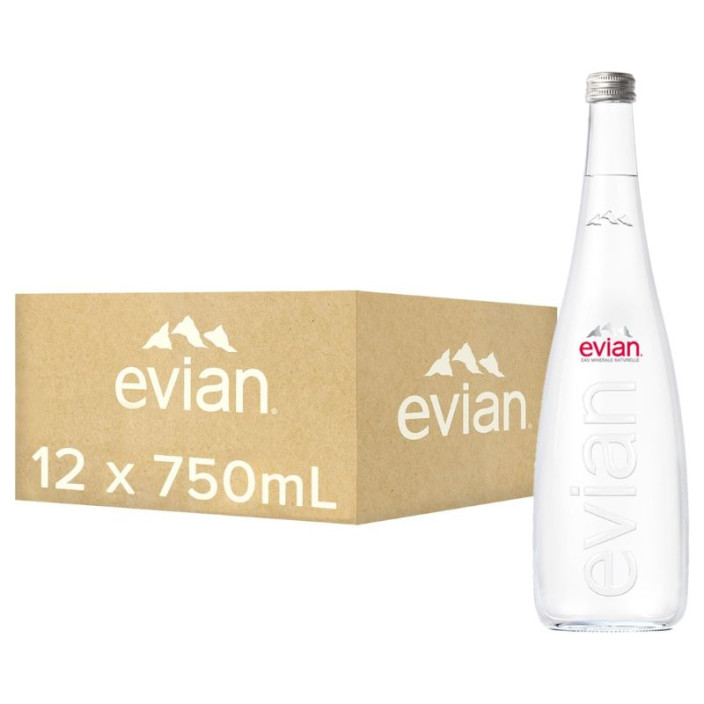Woda niegazowana EVIAN 0,75l 12szt. (2)