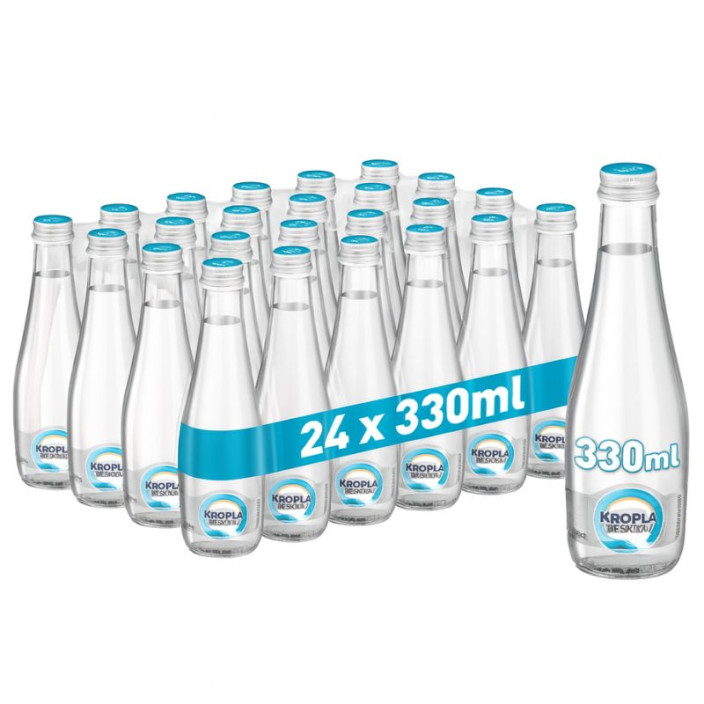 Woda niegazowana KROPLA BESKIDU 0,33l 24szt. (2)