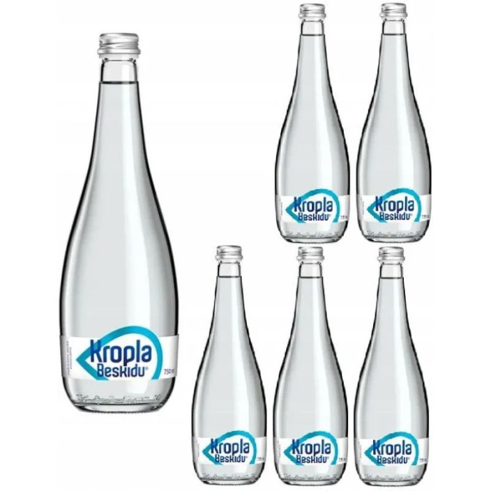 Woda niegazowana KROPLA BESKIDU 0,75l 6szt. (2)